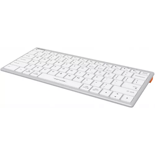 Клавиатура A4Tech FBX51C белый USB беспроводная BT/Radio slim Multimedia (FBX51C WHITE)