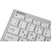 Клавиатура A4Tech FBX51C белый USB беспроводная BT/Radio slim Multimedia (FBX51C WHITE)