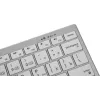 Клавиатура A4Tech FBX51C белый USB беспроводная BT/Radio slim Multimedia (FBX51C WHITE)