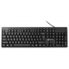 Клавиатура Оклик 125M черный USB Multimedia (1678108) кабель 1.6м