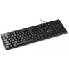 Клавиатура Оклик 125M черный USB Multimedia (1678108) кабель 1.6м