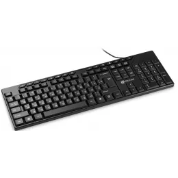 Клавиатура Оклик 125M черный USB Multimedia (1678108) кабель 1.6м
