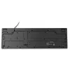 Клавиатура Оклик 125M черный USB Multimedia (1678108) кабель 1.6м
