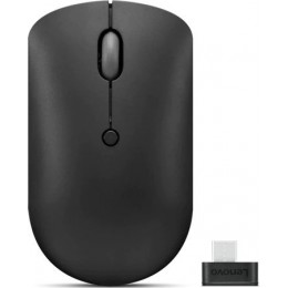 Мышь Lenovo 400 черный оптическая 2400dpi беспров. USB-C 3but (GY51D20865)