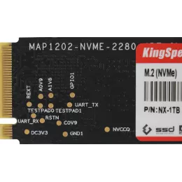 Накопитель SSD Kingspec PCIe 3.0 x4 1TB NX-1TB M.2 2280 0.9 DWPD