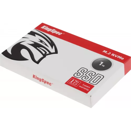 Накопитель SSD Kingspec PCIe 3.0 x4 1TB NX-1TB M.2 2280 0.9 DWPD