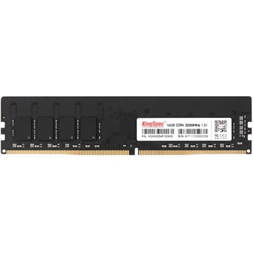 Память DDR4 16GB 3200MHz Kingspec KS3200D4P12016G RTL PC4-25600 CL18 DIMM 288-pin 1.2В single rank Ret