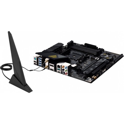 Материнская плата Asus TUF GAMING B550M-PLUS WIFI II Soc-AM4 AMD B550 4xDDR4 mATX AC`97 8ch(7.1) 2.5Gg RAID+HDMI+DP