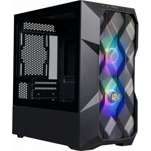 Корпус Cooler Master MasterBox TD300 Mesh черный без БП mATX 4x120mm 4x140mm 2xUSB3.0 audio bott PSU