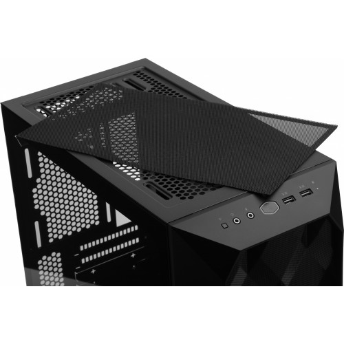 Корпус Cooler Master MasterBox TD300 Mesh черный без БП mATX 4x120mm 4x140mm 2xUSB3.0 audio bott PSU