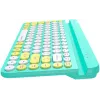 Клавиатура A4Tech FBK30 зеленый USB беспроводная BT/Radio slim Multimedia (FBK30 AVOCADO)