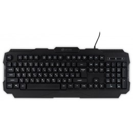 Клавиатура Оклик 757G HW2 черный USB for gamer (1790295) кабель 1.8м