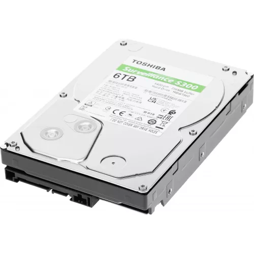 Жесткий диск Toshiba SATA-III 6Tb HDWT860UZSVA Surveillance S300 (5400rpm) 256Mb 3.5"