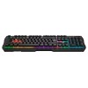 Клавиатура A4Tech B135N черный USB for gamer LED (подставка для запястий) кабель 1.8м