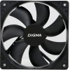 Вентилятор для корпуса Digma DFAN-120-7 120х120x25 черный 3-pin 4-pin (Molex) 23дБ Ret