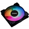 Вентилятор для корпуса Digma DFAN-FRGB1 RGB 120х120x25 черный 3-pin 4-pin (Molex) 23дБ Ret
