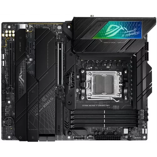 Материнская плата Asus ROG STRIX X670E-F GAMING WIFI Socket AM5 AMD X670 4xDDR5 ATX AC`97 8ch(7.1) 2.5Gg RAID+HDMI+DP