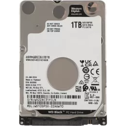 Жесткий диск WD SATA-III 1TB WD10SPSX Notebook/Desktop Black (7200rpm) 64Mb 2.5"