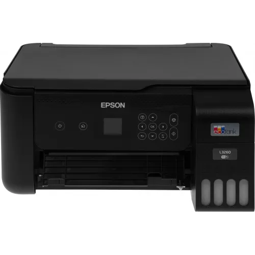 МФУ струйный Epson L3260 (C11CJ66409/507/511/414/K58507) A4 WiFi черный