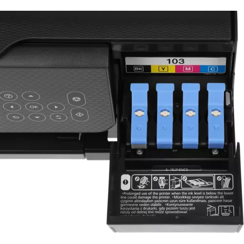 МФУ струйный Epson L3260 (C11CJ66409/507/511/414/K58507) A4 WiFi черный
