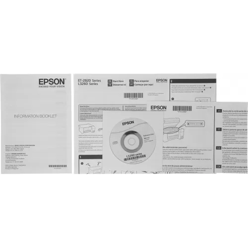 МФУ струйный Epson L3260 (C11CJ66409/507/511/414/K58507) A4 WiFi черный