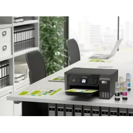 МФУ струйный Epson L3260 (C11CJ66409/507/511/414/K58507) A4 WiFi черный