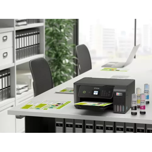 МФУ струйный Epson L3260 (C11CJ66409/507/511/414/K58507) A4 WiFi черный