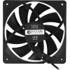 Вентилятор для корпуса ID-Cooling FL-12025K 120х120x25 черный 3-pin 21дБ Ret