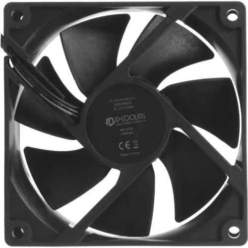 Вентилятор для корпуса ID-Cooling NO-9225-SD 90х90x25 черный 3-pin 29дБ Ret