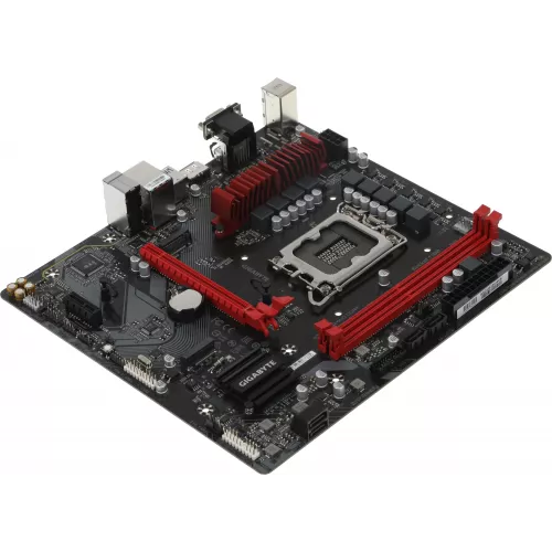 Материнская плата Gigabyte B760M GAMING DDR4 Soc-1700 Intel B760 2xDDR4 mATX AC`97 8ch(7.1) 2.5Gg RAID+VGA+HDMI+DP