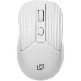 Мышь Оклик 509MW white белый оптическая 1600dpi беспров. USB для ноутбука 4but (1885186)
