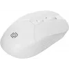 Мышь Оклик 509MW white белый оптическая 1600dpi беспров. USB для ноутбука 4but (1885186)