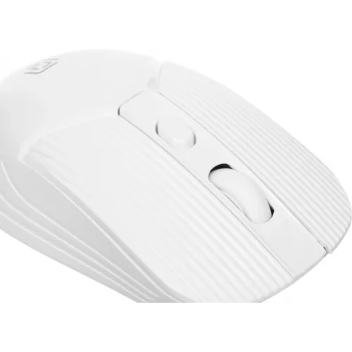 Мышь Оклик 509MW white белый оптическая 1600dpi беспров. USB для ноутбука 4but (1885186)