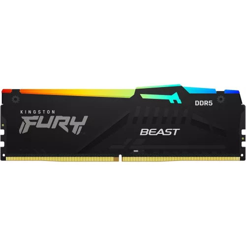 Память DDR5 2x8Gb 6000MHz Kingston KF560C36BBEAK2-16 Fury Beast RGB RTL Gaming PC5-48000 CL36 DIMM 288-pin 1.35В single rank с радиатором Ret