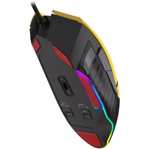 Мышь A4Tech Bloody W95 Max Sports желтый/серый оптическая 12000dpi USB 10but (W95 MAX SPORTS LIME)