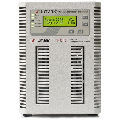 Источник бесперебойного питания Штиль ST ST1101SL 900Вт 1000ВА серый