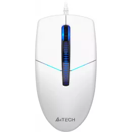 Мышь A4Tech N-530S белый оптическая 1200dpi USB 2but