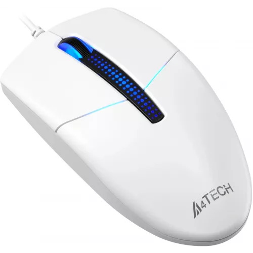 Мышь A4Tech N-530S белый оптическая 1200dpi USB 2but