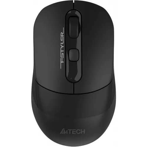 Мышь A4Tech Fstyler FB10CS черный оптическая 2000dpi silent беспров. BT/Radio USB 4but (FB10CS USB STONE BLACK)