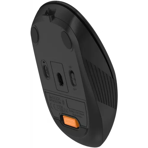 Мышь A4Tech Fstyler FB10CS черный оптическая 2000dpi silent беспров. BT/Radio USB 4but (FB10CS USB STONE BLACK)