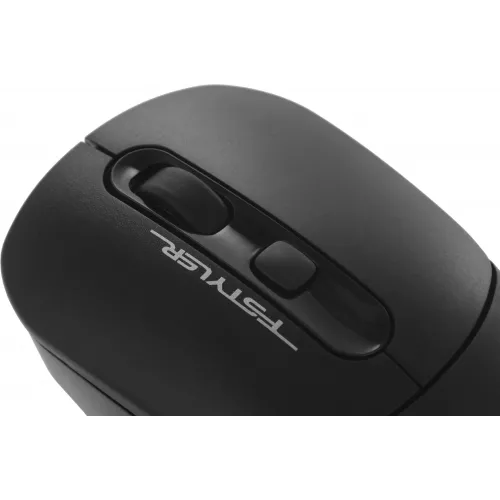 Мышь A4Tech Fstyler FB10CS черный оптическая 2000dpi silent беспров. BT/Radio USB 4but (FB10CS USB STONE BLACK)
