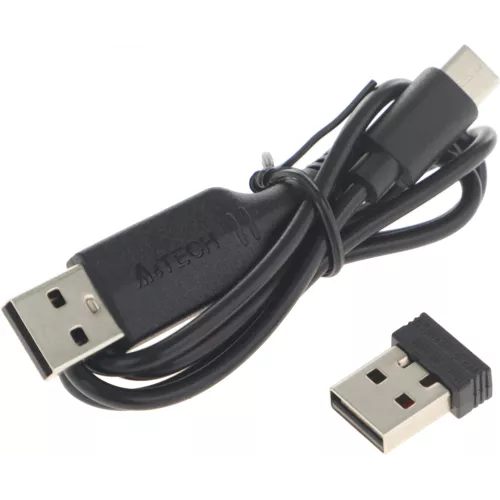 Мышь A4Tech Fstyler FB10CS черный оптическая 2000dpi silent беспров. BT/Radio USB 4but (FB10CS USB STONE BLACK)