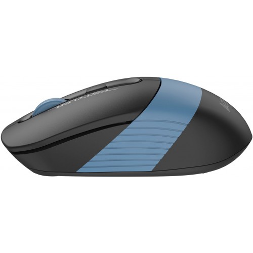 Мышь A4Tech Fstyler FB10CS черный/синий оптическая 2000dpi silent беспров. BT/Radio USB 4but (FB10CS USB ASH BLUE)