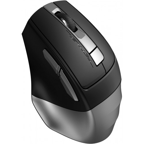 Мышь A4Tech Fstyler FB35CS серый/черный оптическая 2000dpi silent беспров. BT/Radio USB 5but (FB35CS USB SMOKY GREY)