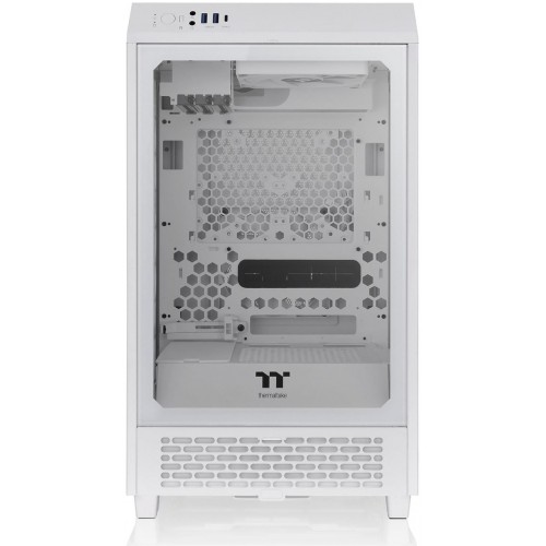 Корпус Thermaltake The Tower 200 белый без БП miniITX 6x120mm 4x140mm 2xUSB3.0 audio bott PSU
