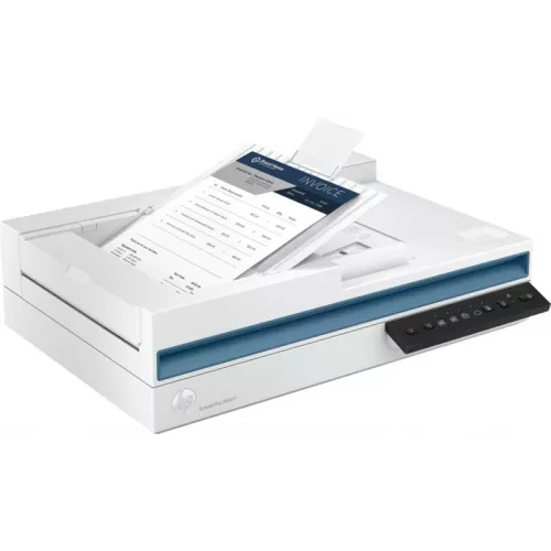 Сканер планшетный HP ScanJet Pro 2600 f1 (20G05A) A4 белый