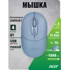 Мышь Acer OMR301 синий оптическая 1600dpi беспров. BT/Radio USB 4but (ZL.MCECC.01S)