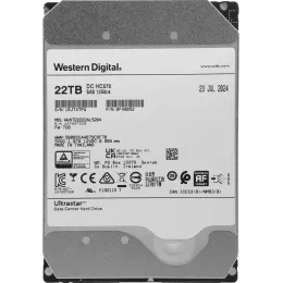 Жесткий диск WD SAS 3.0 22TB 0F48052 WUH722222AL5204 Server Ultrastar DC HC570 512E (7200rpm) 512Mb 3.5"