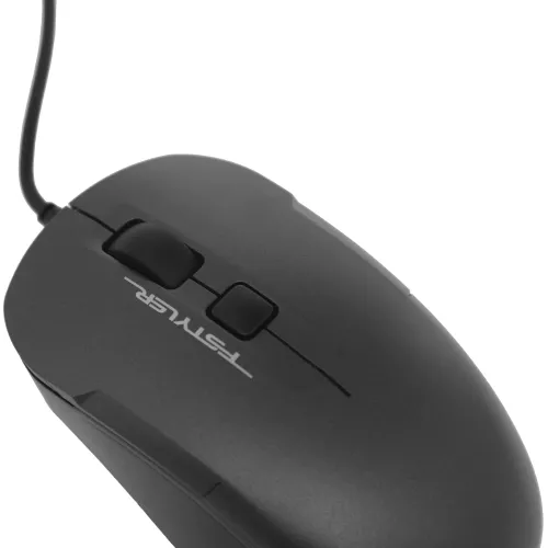 Мышь A4Tech Fstyler FM26 серый/черный оптическая 1600dpi USB для ноутбука 4but (FM26 USB (SMOKY GREY))