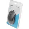 Мышь A4Tech Fstyler FM26 серый/черный оптическая 1600dpi USB для ноутбука 4but (FM26 USB (SMOKY GREY))